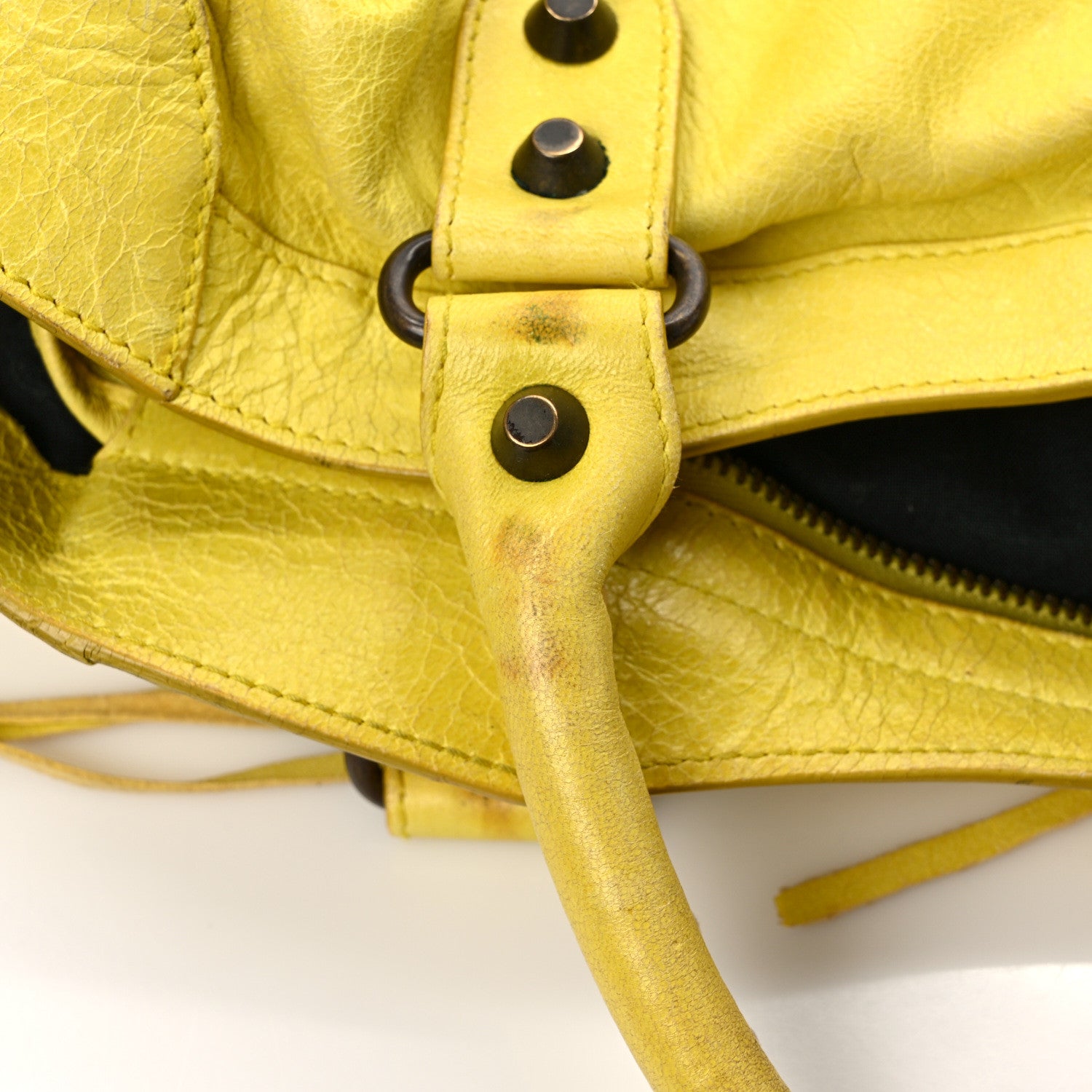 Balenciaga Agneau Classic Hardware City Mimosa Verveine 12 of 16