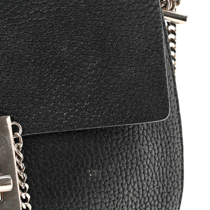 Chloe Grained Lambskin Drew Shoulder Bag Black 11 of 13