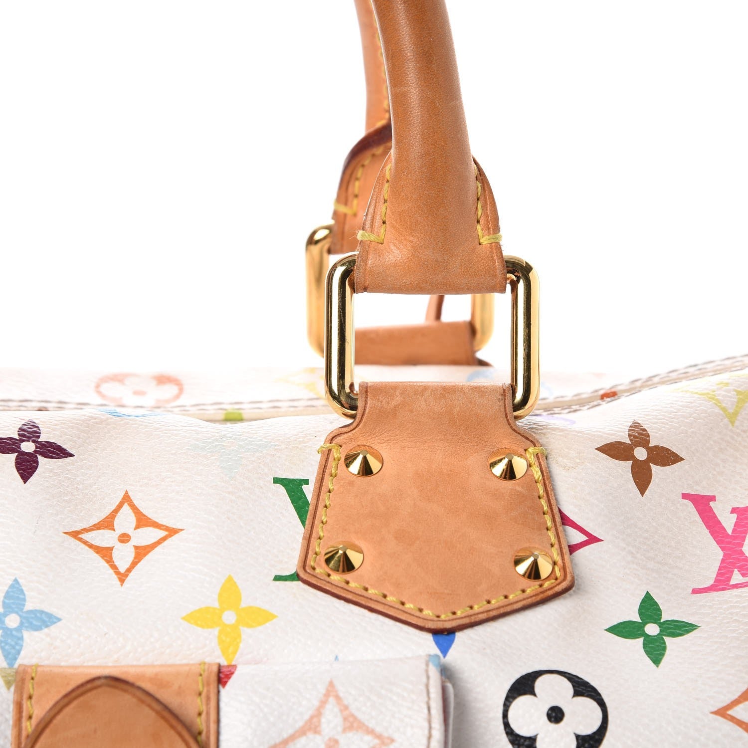 Louis Vuitton Monogram Multicolor Speedy 30 White 8 of 18
