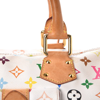 Louis Vuitton Monogram Multicolor Speedy 30 White 8 of 18