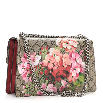 Gucci GG Supreme Monogram Blooms Small Dionysus Shoulder Bag Beige Multicolor Dry Rose 2 of 9