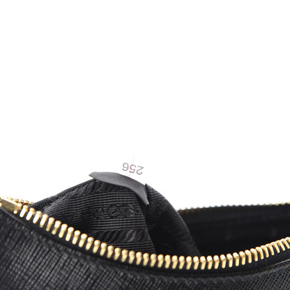 Prada Saffiano Lux Re-Edition 2005 Shoulder Bag Black 10 of 11