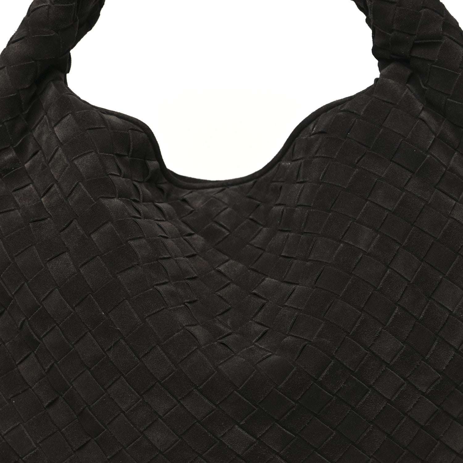 Bottega Veneta Suede Intrecciato Medium Hop Fondant 7 of 9