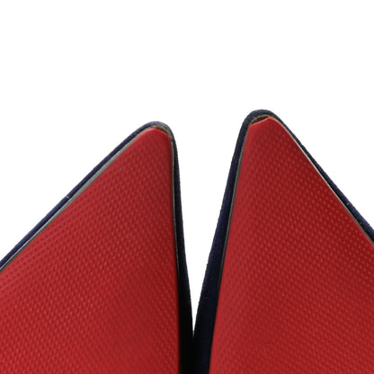 Christian Louboutin Suede Franca 85 Pumps 40 Eclipse 12 of 17