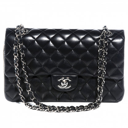 Chanel Lambskin Medium Double Flap Black 1 of 6