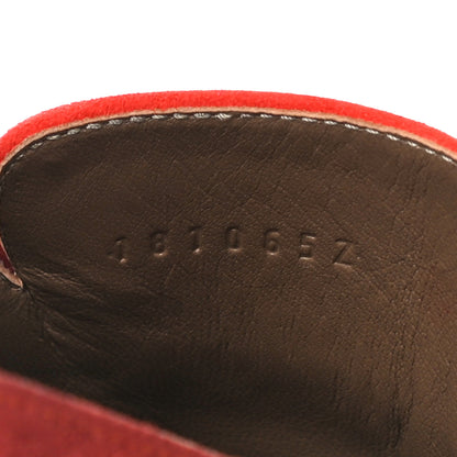 Hermes Velvet Goatskin Rivoli Mules 36 Brun Acajou 8 of 12