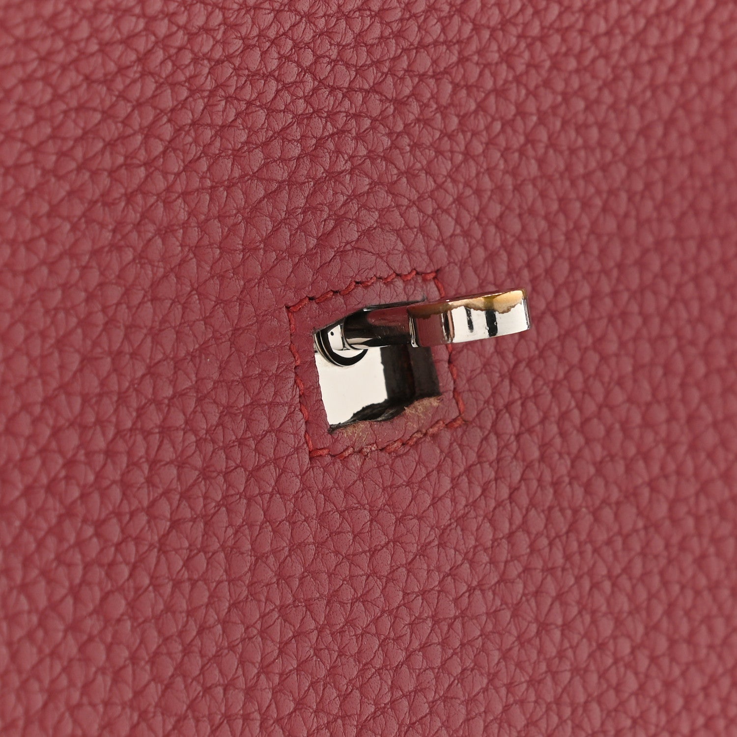 Hermes Taurillon Clemence Jypsiere 28 Bois De Rose 14 of 14