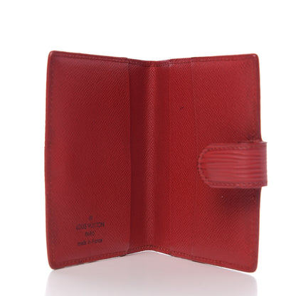 Louis Vuitton Epi Mini Agenda Castillan Red 4 of 8