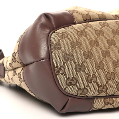 Gucci Monogram Medium Sukey Top Handle Dark Brown 9 of 10