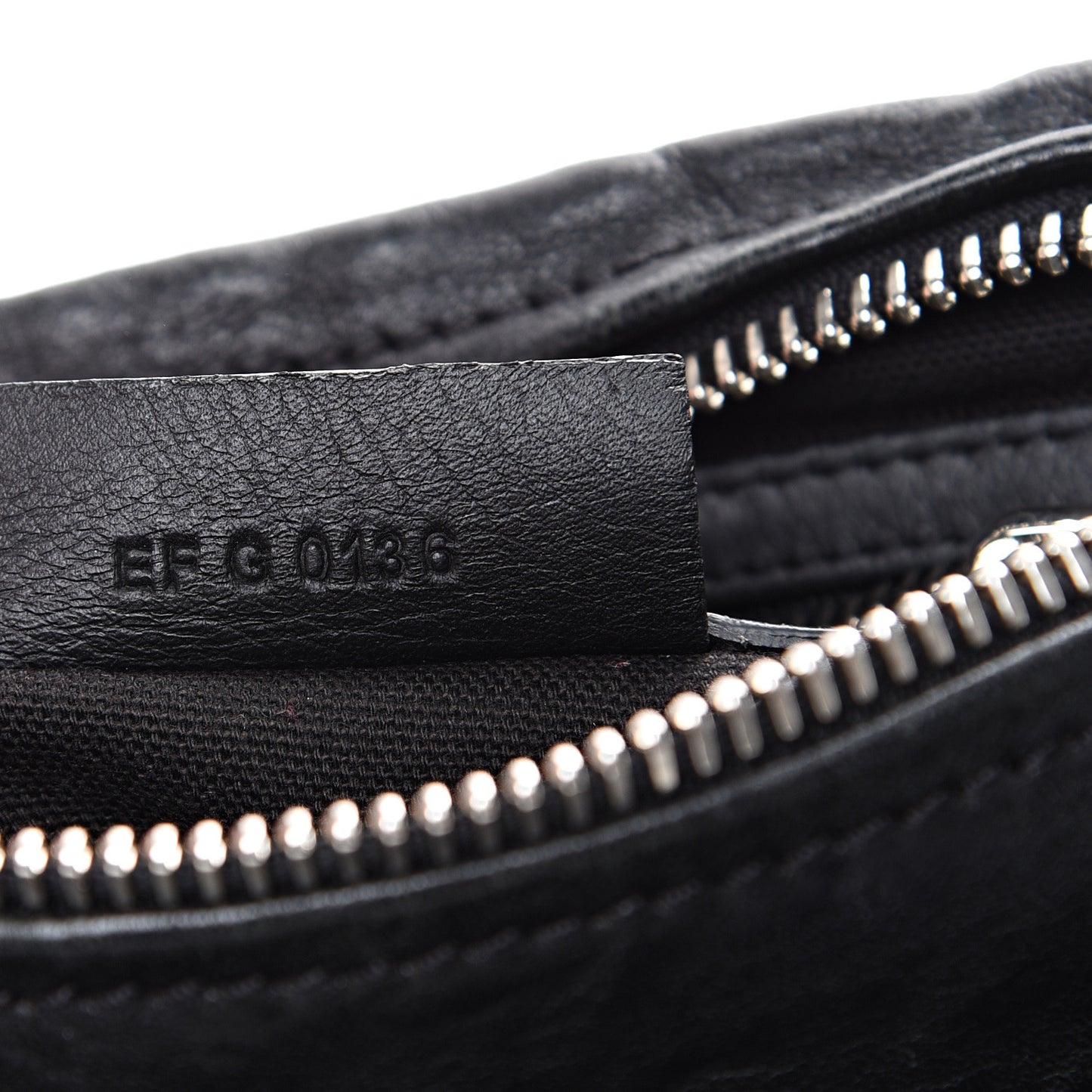 Tumbled Sheepskin Small Pandora Black