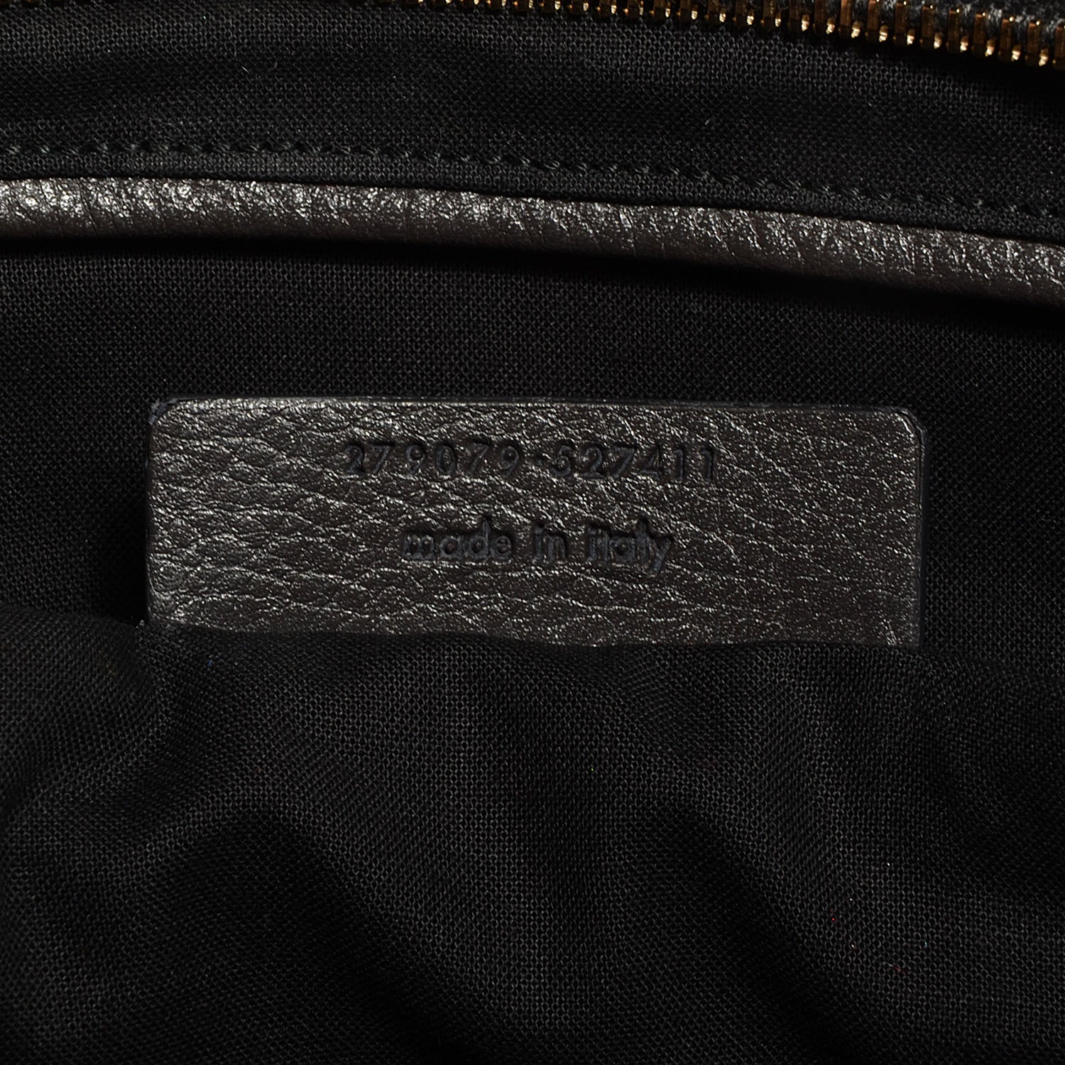 Saint Laurent Leather Perforated Large Cabas ChYc Pewter 7 of 8