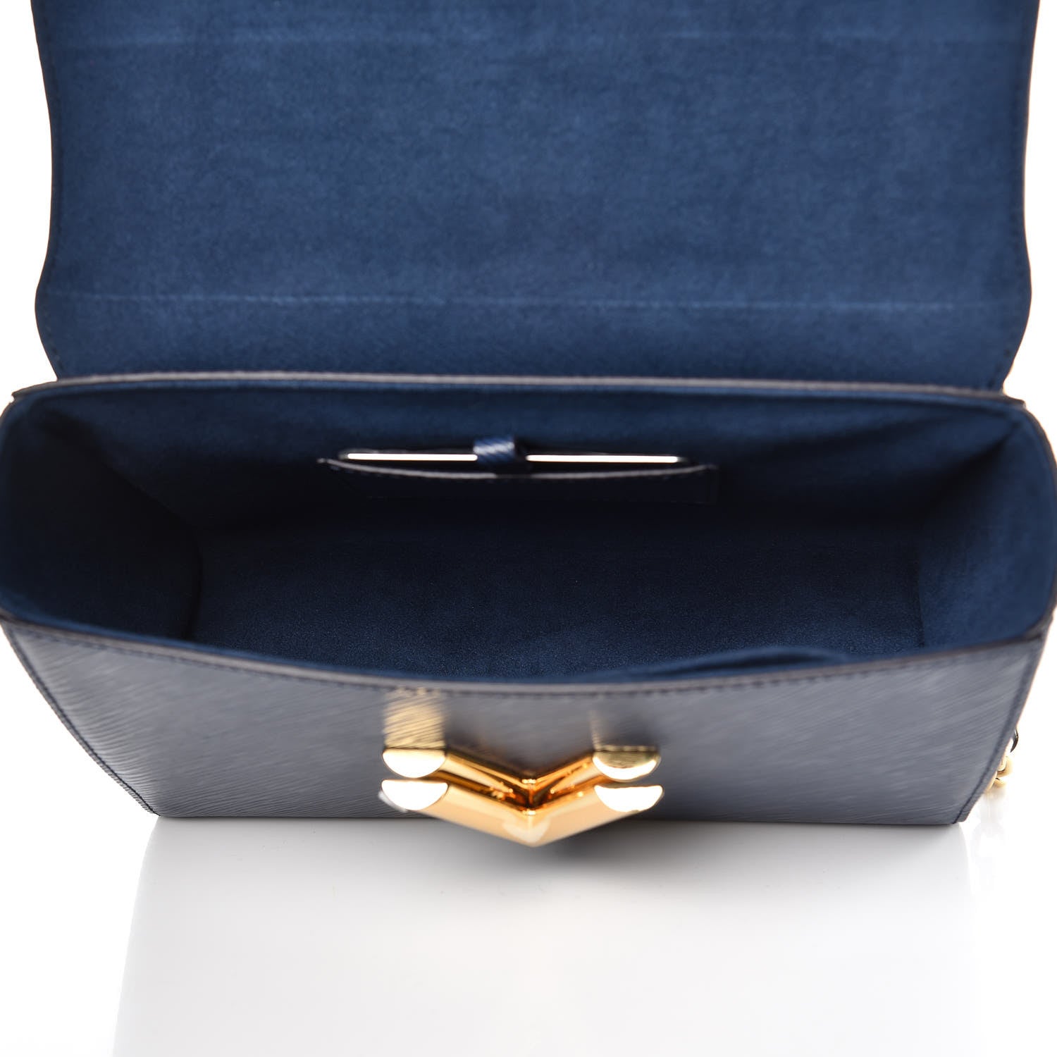 Louis Vuitton Epi Twist Shoulder Bag MM Indigo 5 of 6
