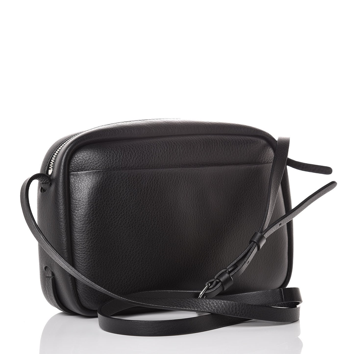 Calfskin Logo S Everyday Camera Bag Black