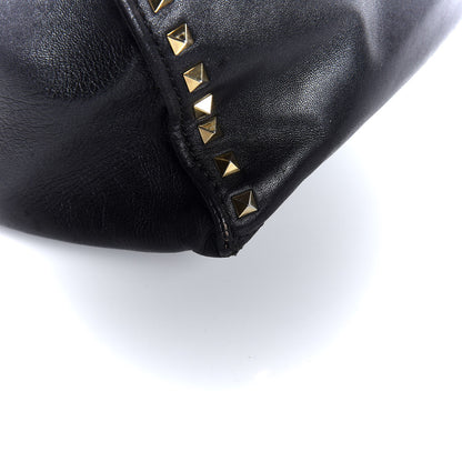 Valentino Garavani Nappa Medium Rockstud Soft Tote Black 19 of 23