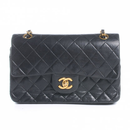 Chanel Lambskin Small Double Flap Black 1 of 8