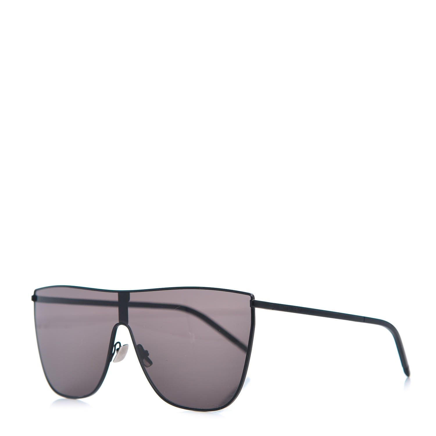 Saint Laurent SL1 Mask Sunglasses Black 1 of 7