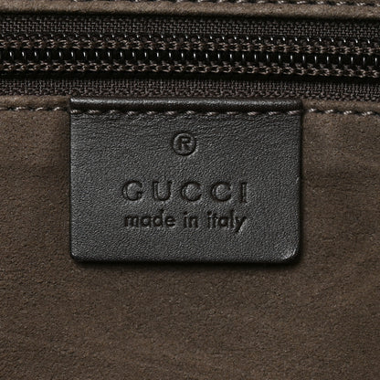 Gucci GG Supreme Monogram Medium Zippered Tote Dark Brown 5 of 9