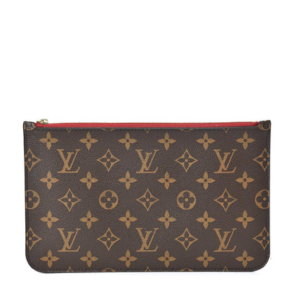 Louis Vuitton Monogram Neverfull MM GM Pochette Cherry 1 of 13