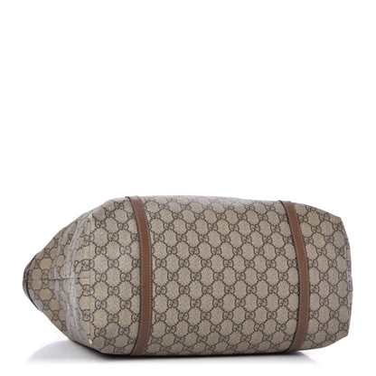Gucci GG Supreme Monogram Medium Nice Tote Brown 4 of 17