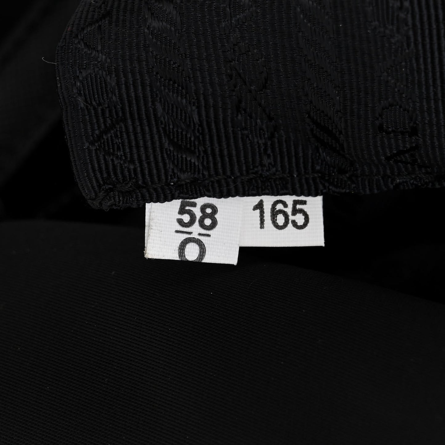 Tessuto Nylon Saffiano Logo Messenger Bag Black