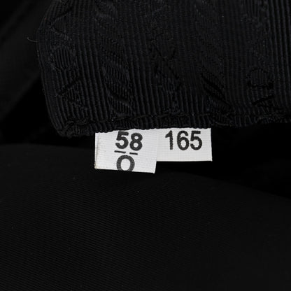 Prada Tessuto Nylon Saffiano Logo Messenger Bag Black 7 of 11