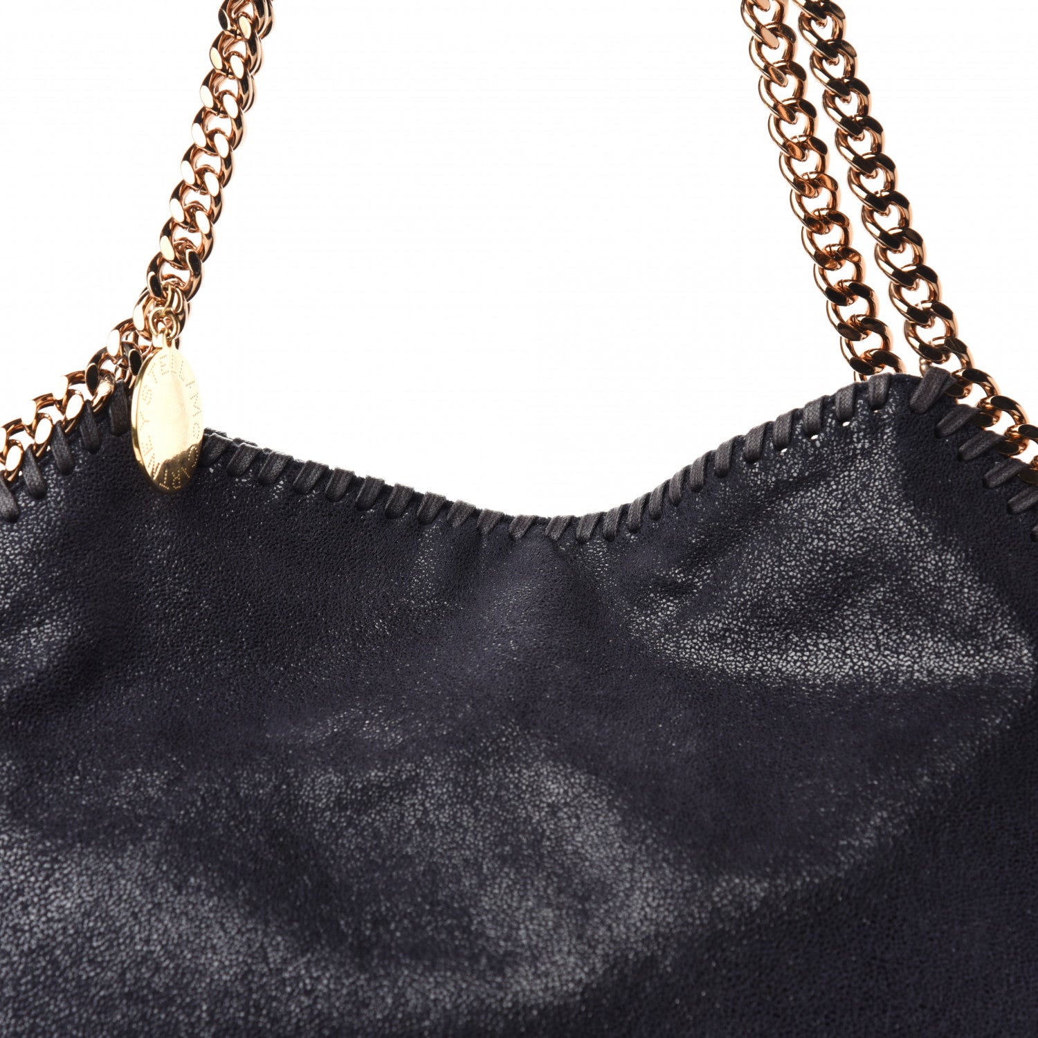 Stella McCartney Shaggy Deer Small Falabella Tote Navy 11 of 11