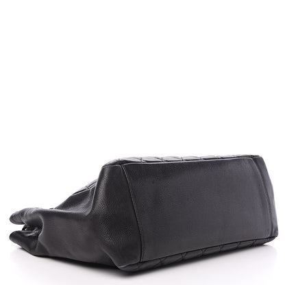 Chanel Caviar Quilted Grand Shopping Tote GST Black 3 of 16