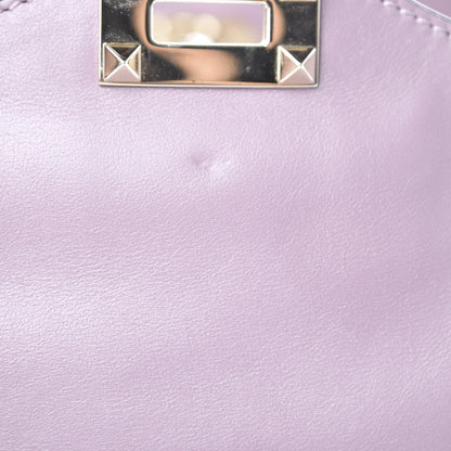 Valentino Garavani Vitello Medium Rockstud Tote Dark Mauve 8 of 11