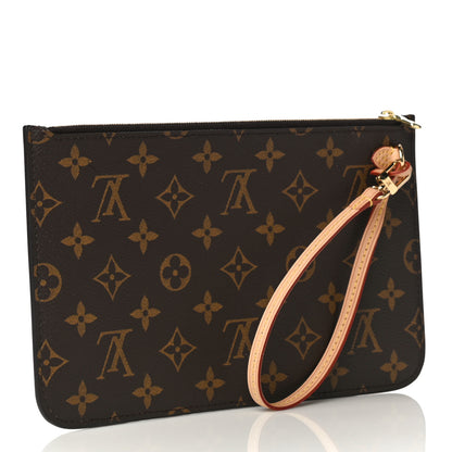 Louis Vuitton Monogram Neverfull MM GM Pochette 3 of 9