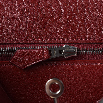 Hermes Chevre De Coromandel Kelly Retourne 32 Rouge H 14 of 38