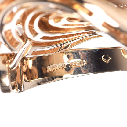 Bulgari 18K Yellow Gold Astrale Cerchi Ring 51 5.75 6 of 7