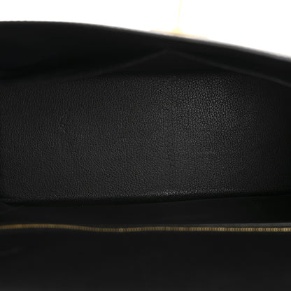 Hermes Epsom Kelly Sellier 32 Black 5 of 13