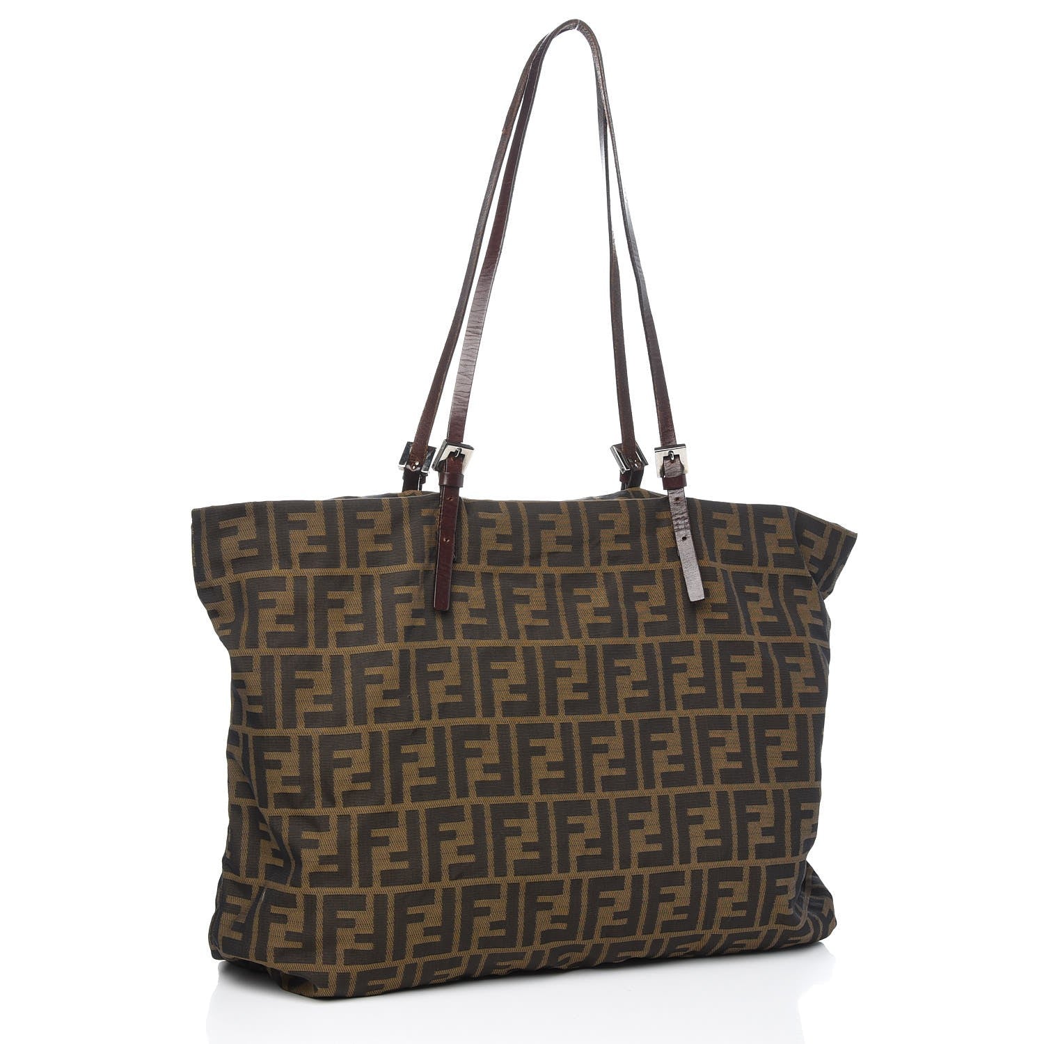 Fendi Zucca Tote Tobacco 3 of 11
