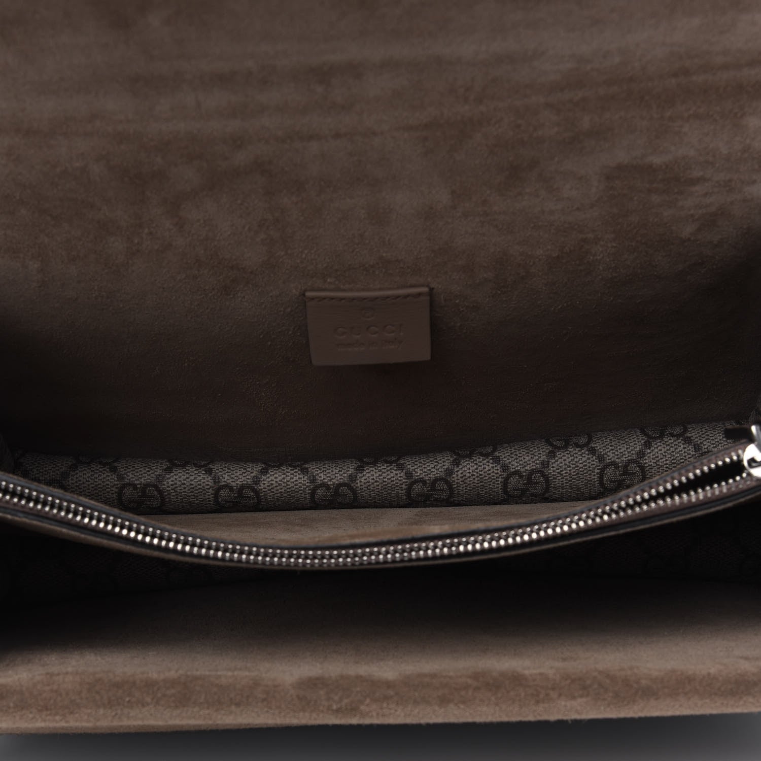 Gucci GG Supreme Monogram Small Dionysus Shoulder Bag Taupe 4 of 5