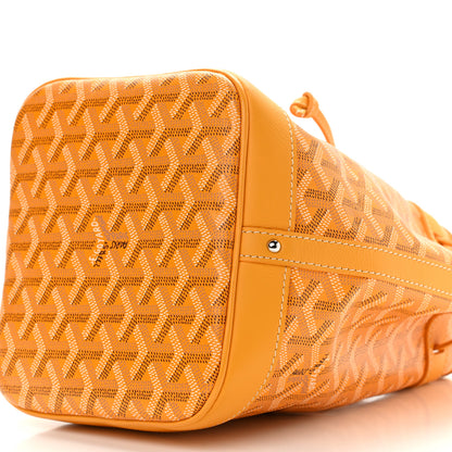 Goyard Goyardine Petit Flot Bucket Bag PM Yellow 6 of 13