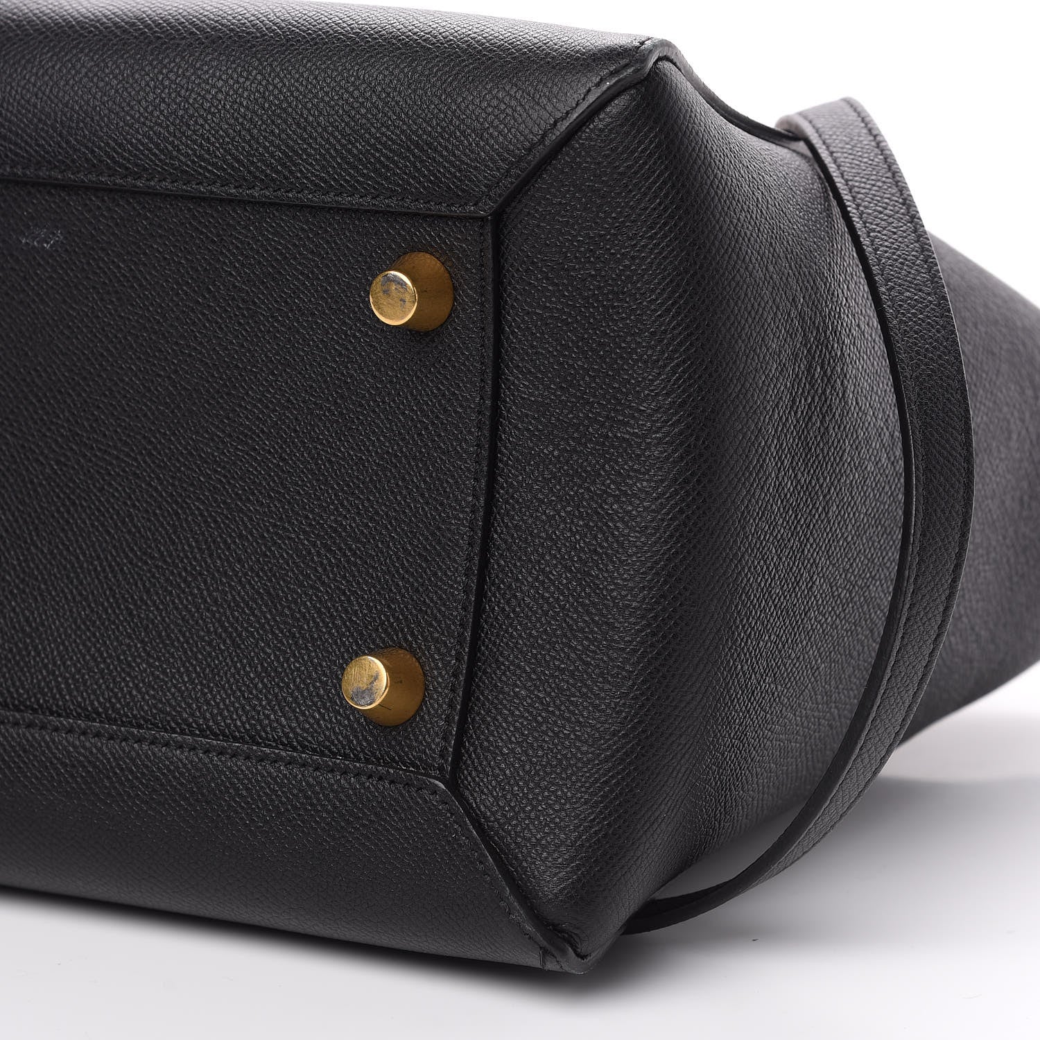 Celine Grained Calfskin Mini Belt Bag Black 11 of 12