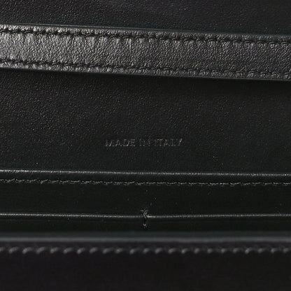 Celine Shiny Calfskin Triomphe Margo Wallet on Chain Black 7 of 11