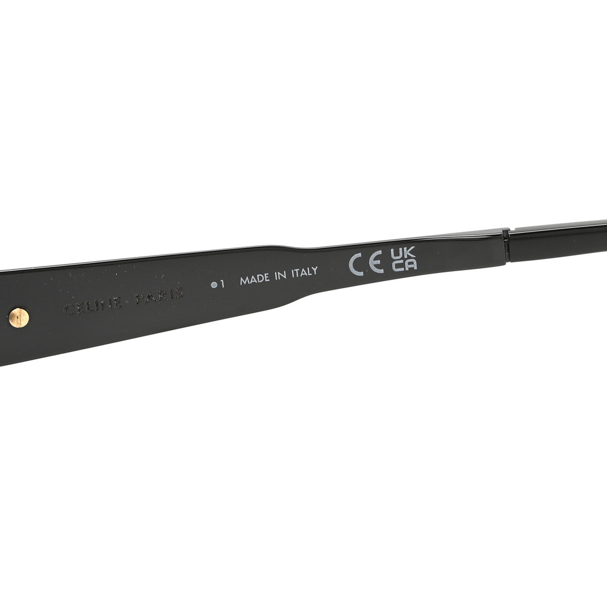 Celine Metal Triomphe 01 Sunglasses CL40235U Black Smoke 6 of 7