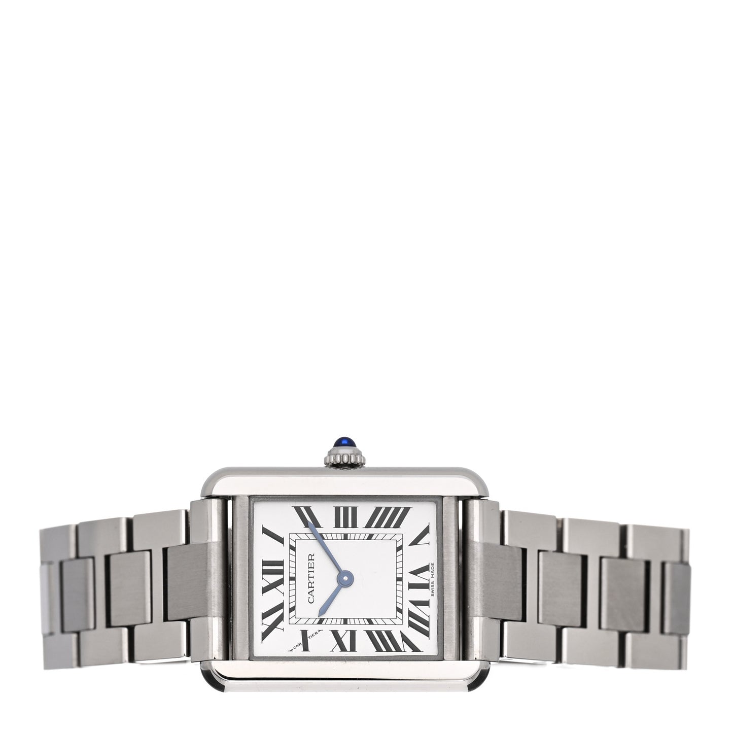 Stainless Steel 24mm Tank Solo Quartz Watch