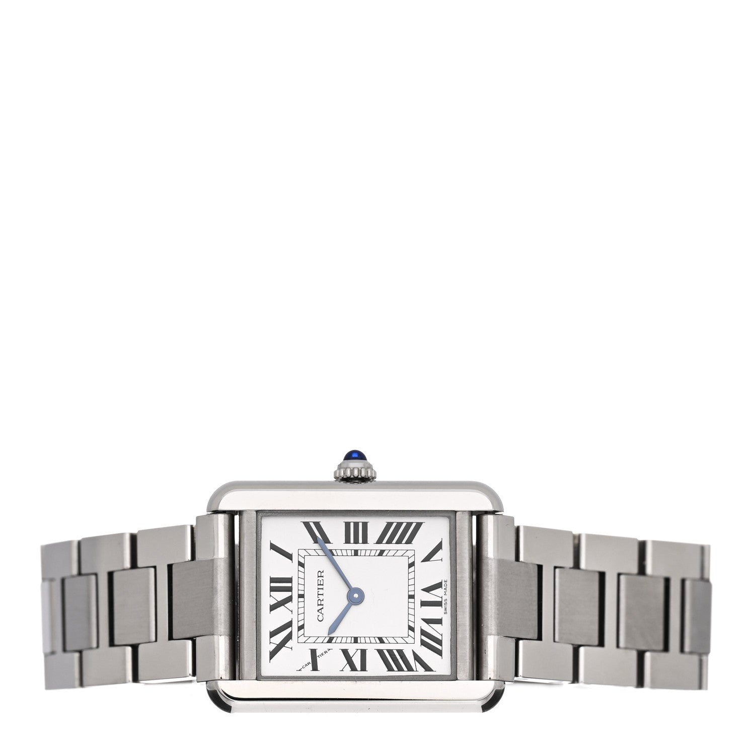 Cartier Stainless Steel 24mm Tank Solo Quartz Watch 2 of 5
