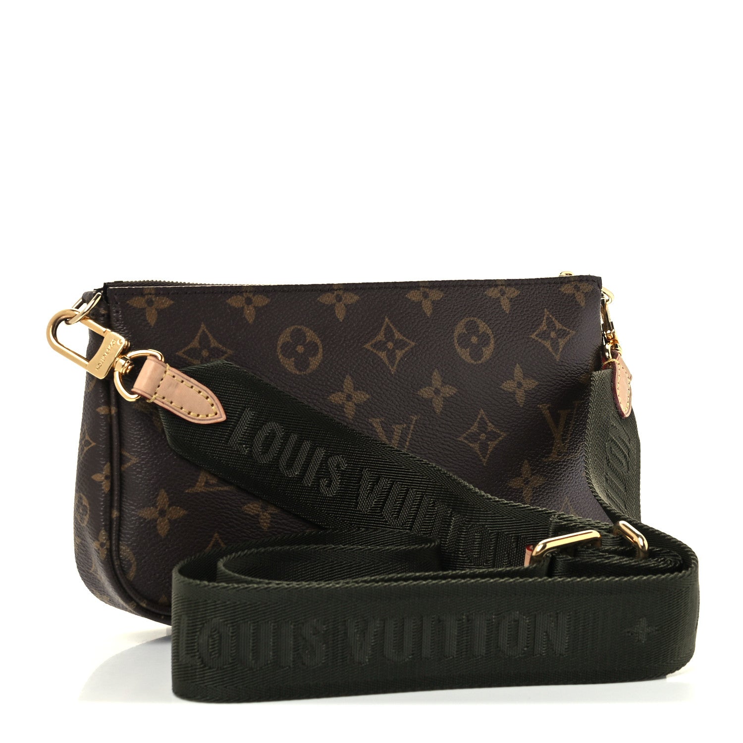 Louis Vuitton Monogram Multi Pochette Accessories Large Pochette Kaki 3 of 12
