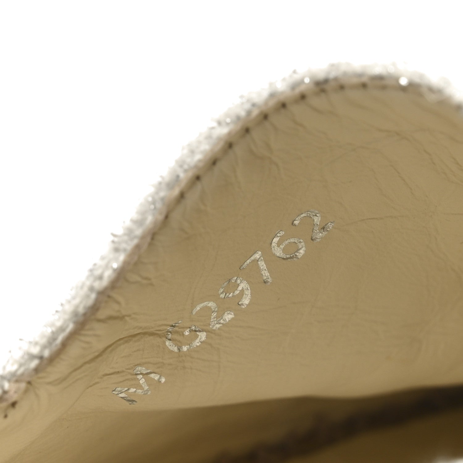 Chanel Terry Cloth CC Espadrilles 41 Silver Black 7 of 8