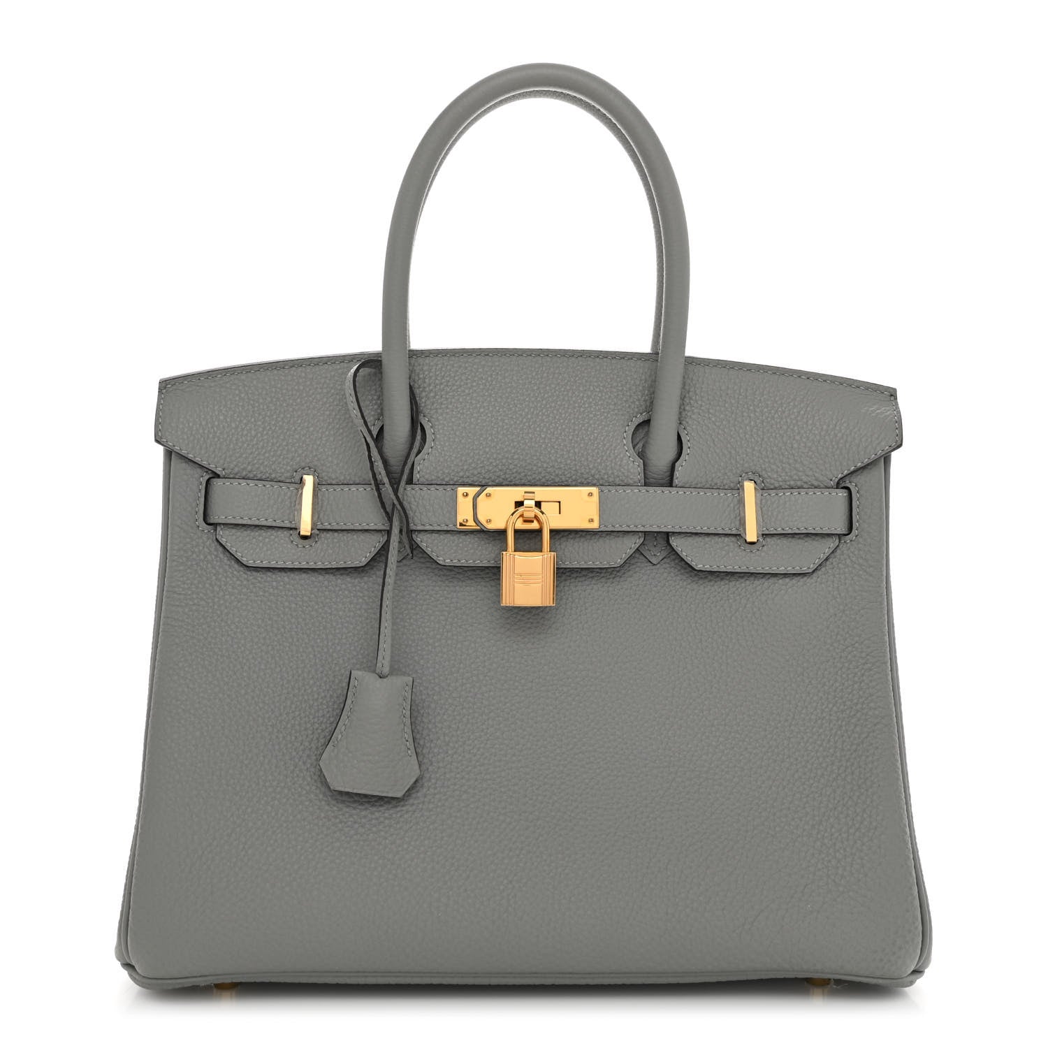Hermes Togo Birkin 30 Gris Mouette 1 of 13