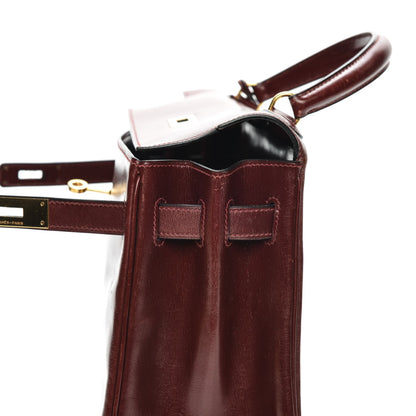 Hermes Box Kelly Retourne 32 Rouge H 29 of 31