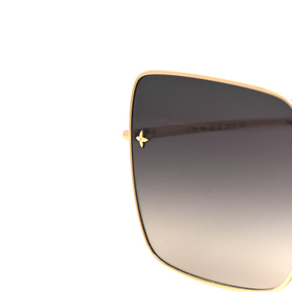 Louis Vuitton Metal LV Square Charm Sunglasses Z1718U Black 8 of 9