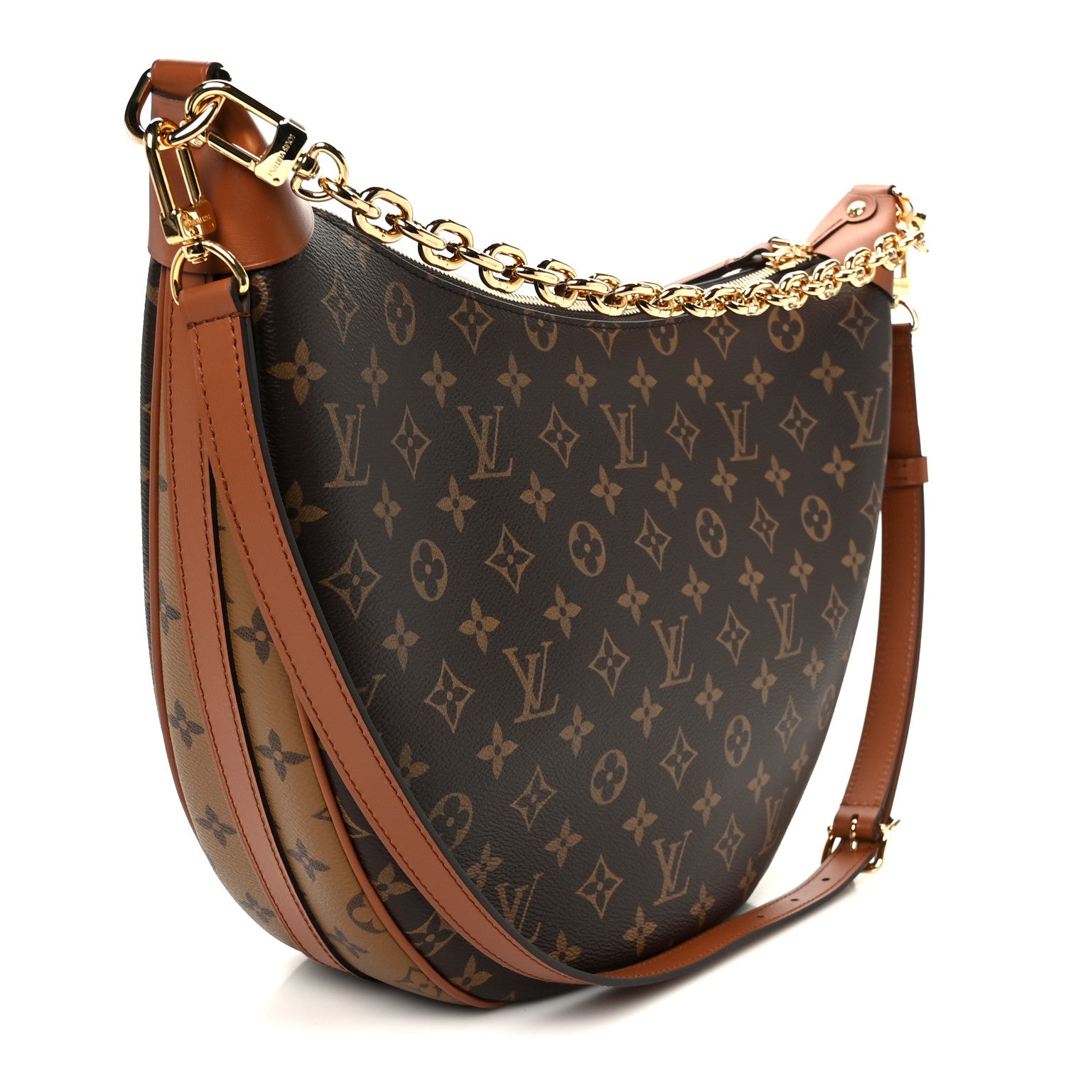 Louis Vuitton Reverse Monogram Loop Hobo 4 of 13