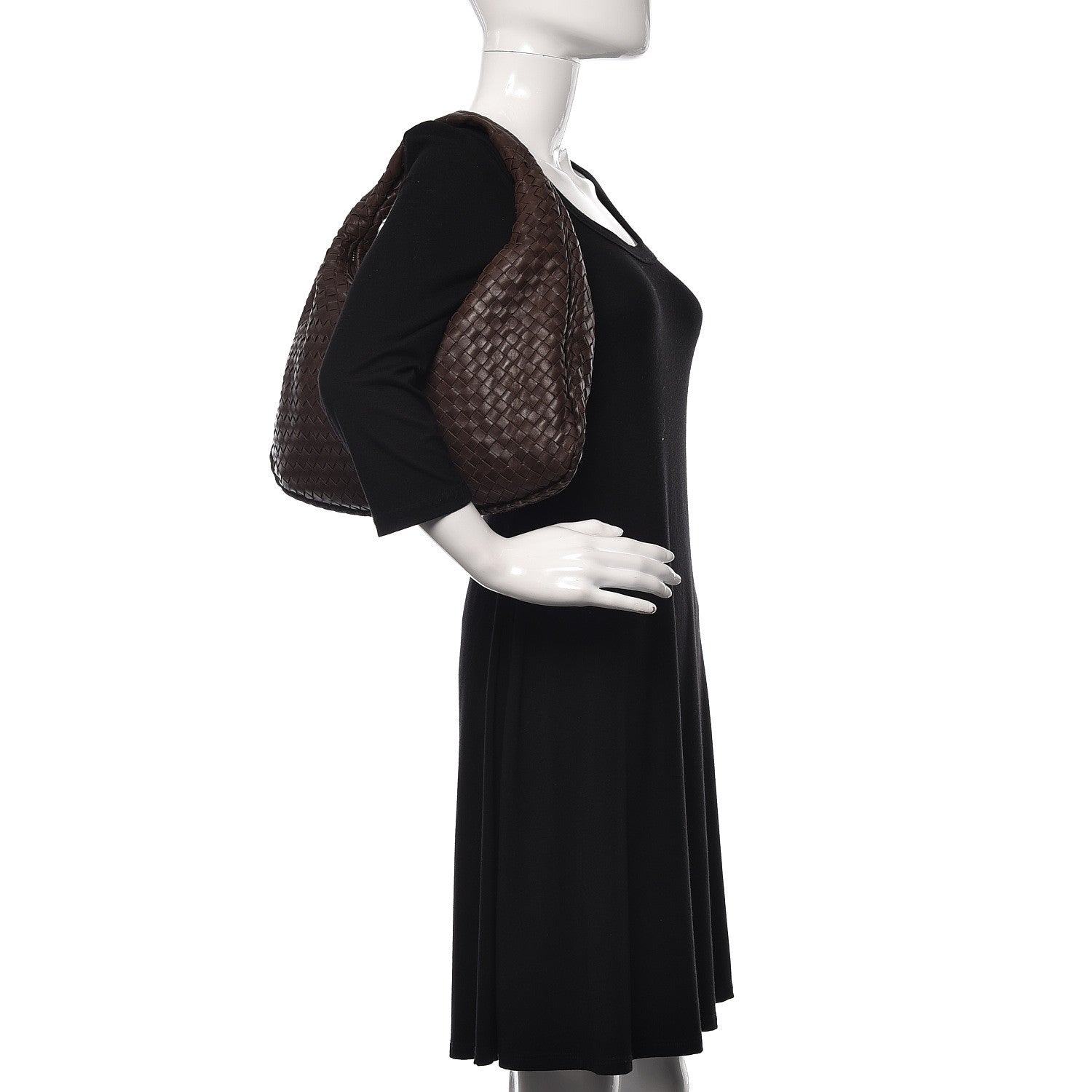 Bottega Veneta Nappa Intrecciato Medium Veneta Hobo Ebano 2 of 15