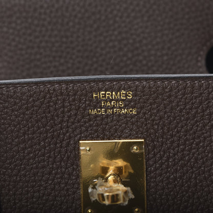 Hermes Togo Birkin 40 Cafe 6 of 13