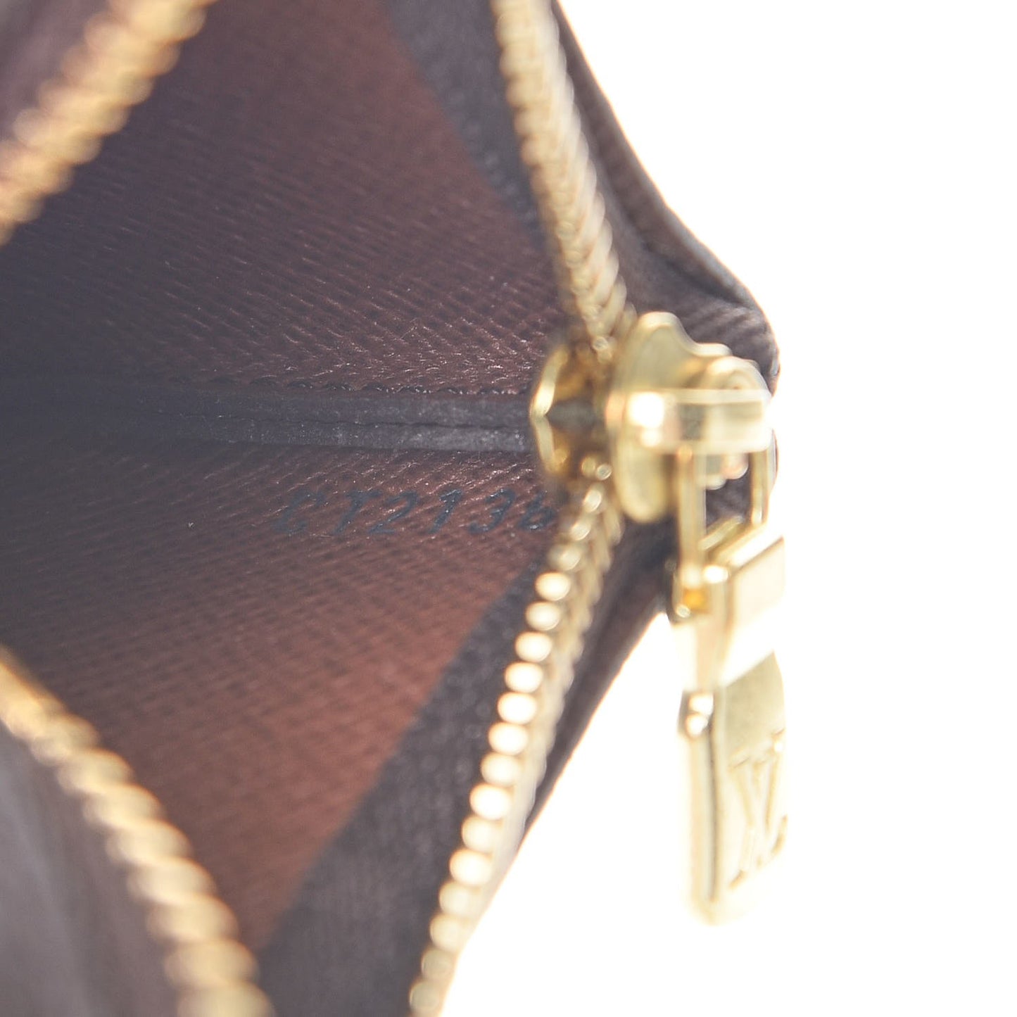 Monogram Key Pouch
