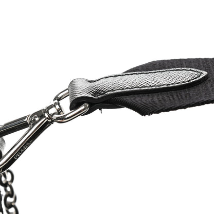 Prada Nylon Re-Edition 2005 Shoulder Bag Black 12 of 12